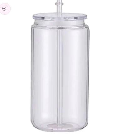 Customizable 16 oz. Acrylic Snow Globe Tumbler