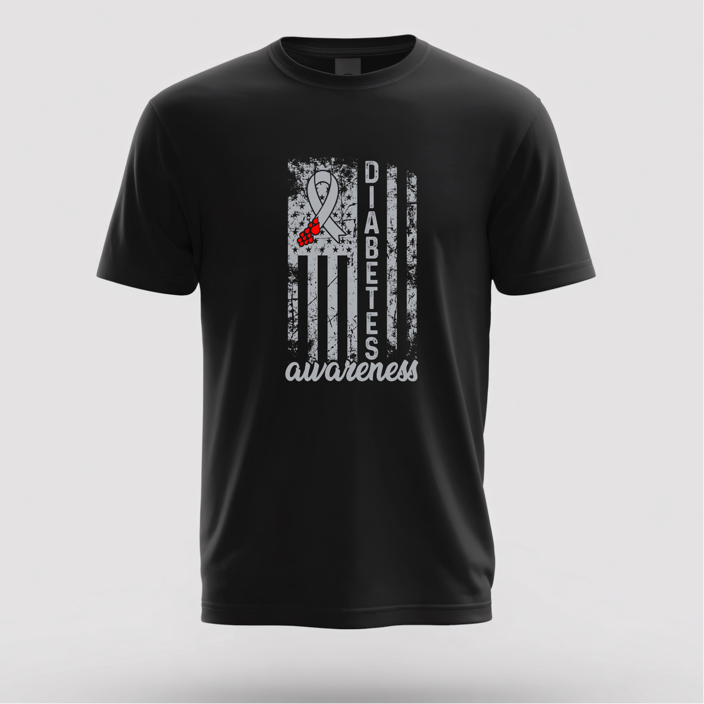 Diabetes Awareness Gray Flag