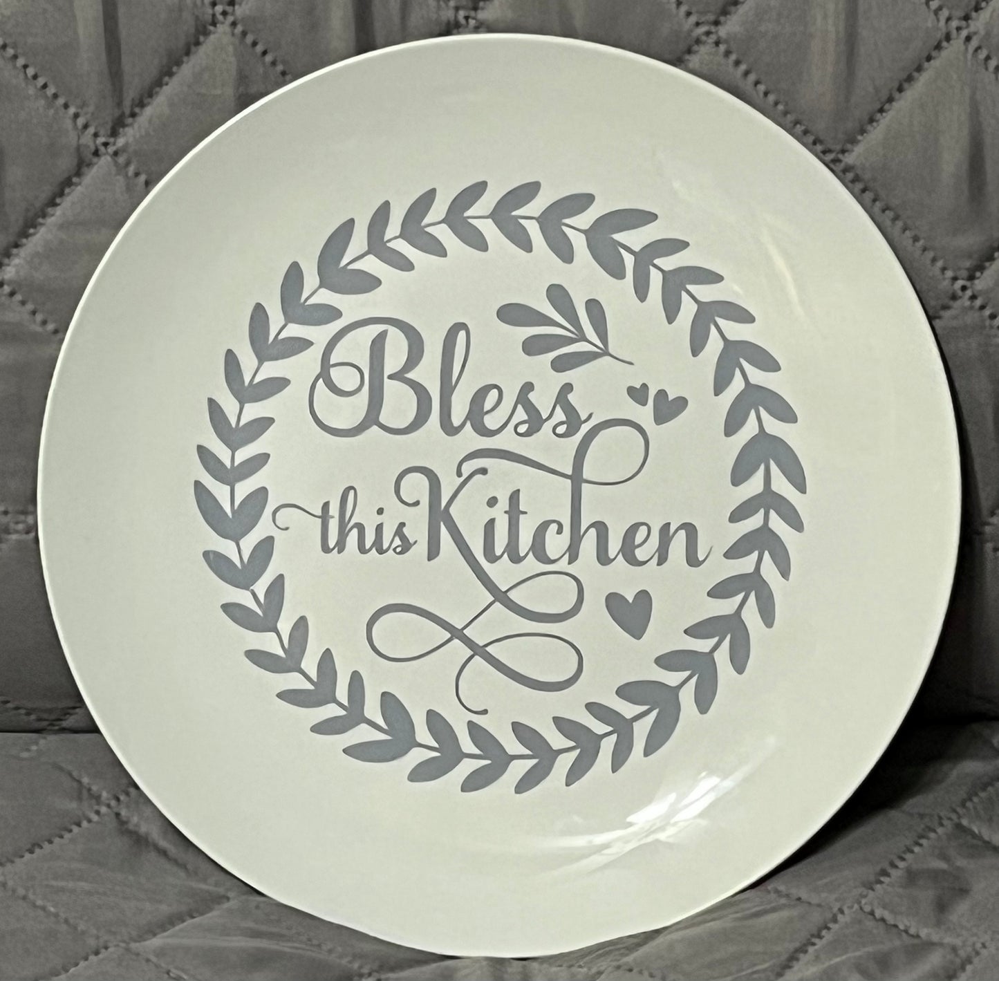 Bless This Kitchen Plate