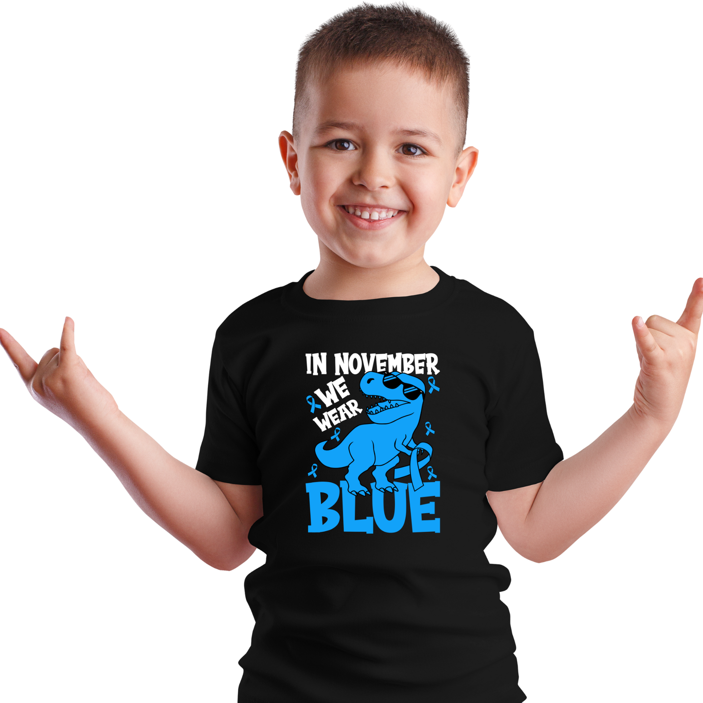 Child - In November We Wear Blue - Dinosaur