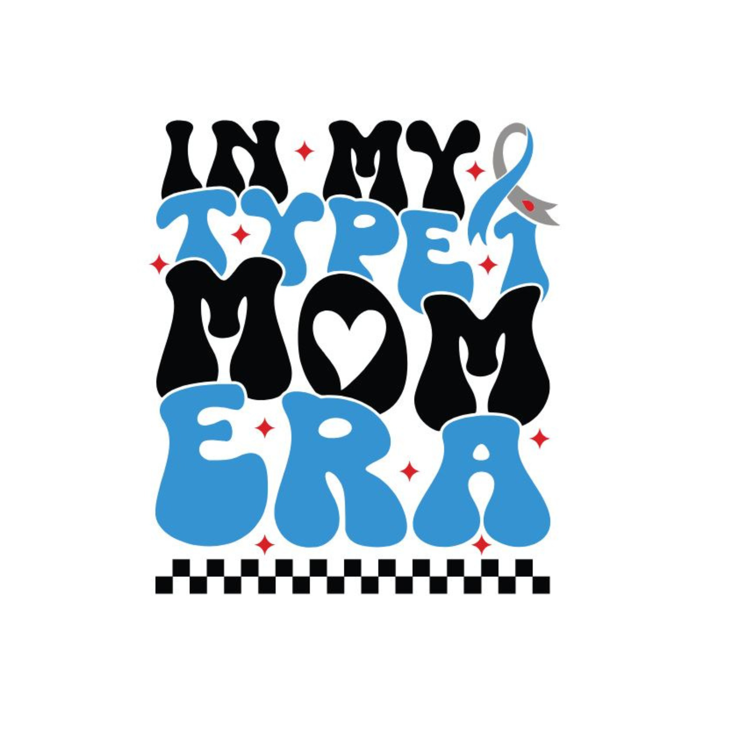 5x7 - Diabetes Awareness In My T1D Mom Era Decal