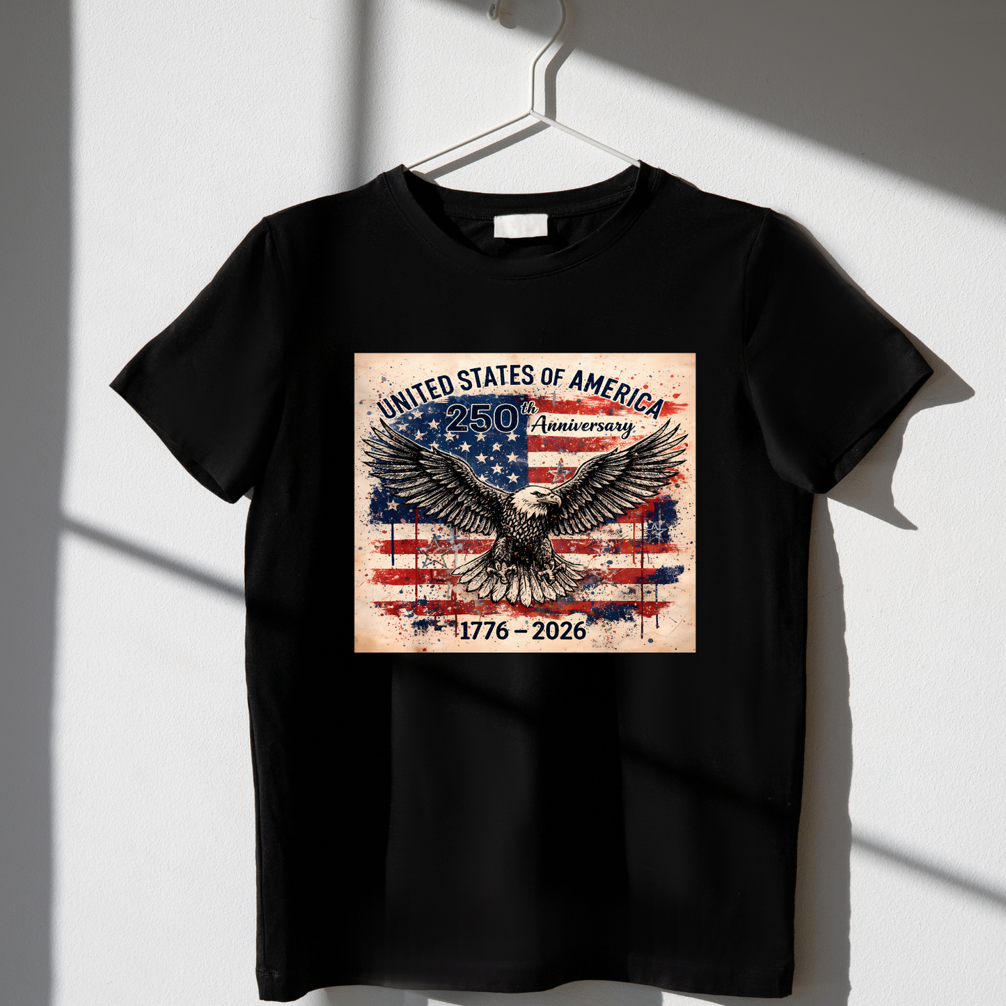 250th Anniversary Vintage Flag and Eagle Shirt - Adult