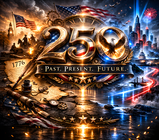 250th Past Present Future Tumbler