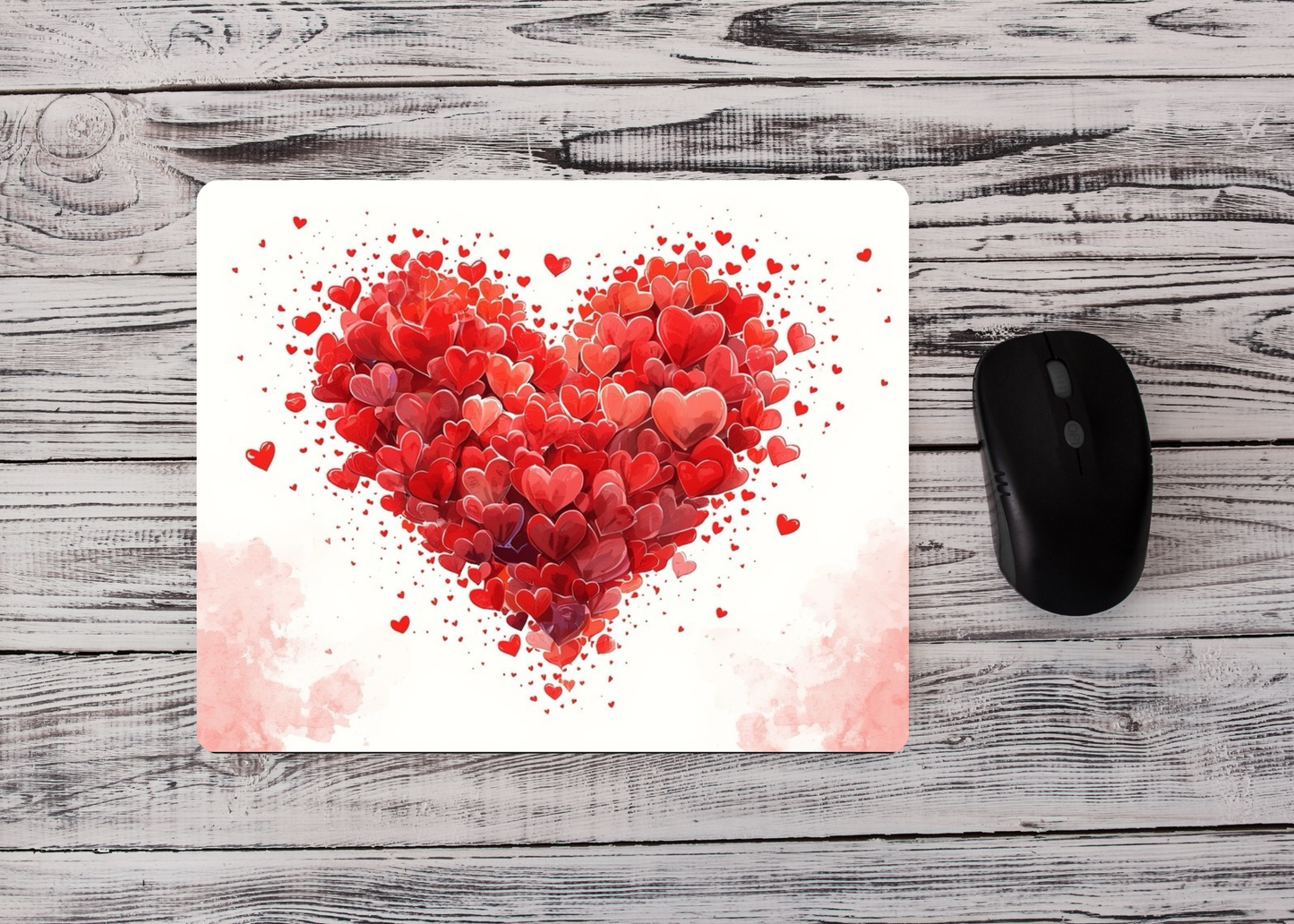 Bunches of Hearts Mousepad