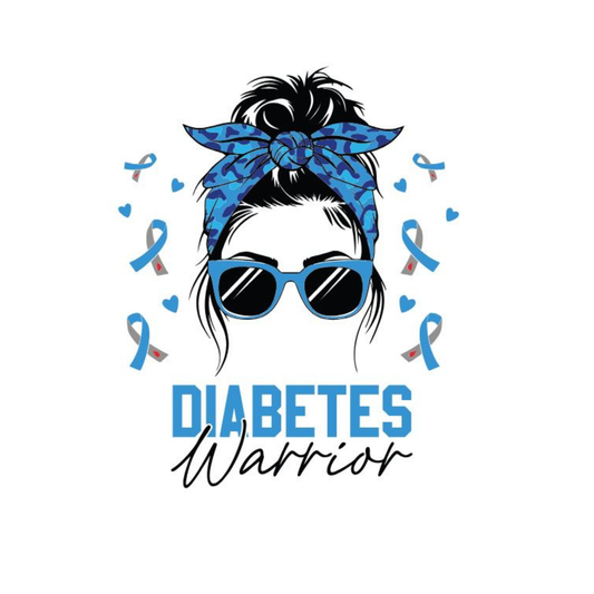 5x7 - Diabetes Warrior Woman