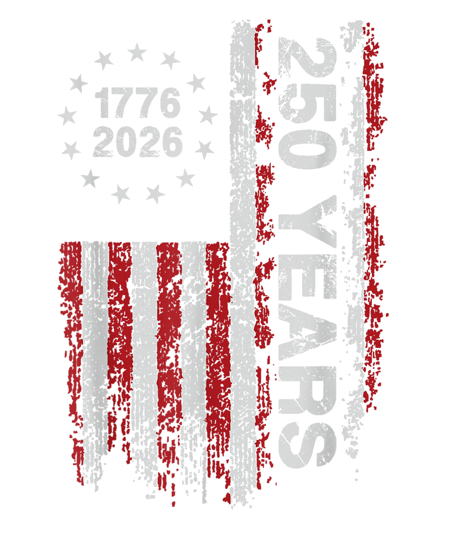 250th - Flag with 250 Years - Adult