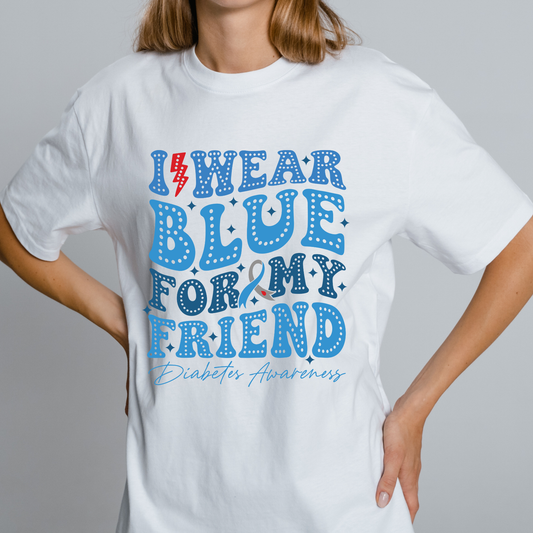 Child - I Wear Blue for my Friend