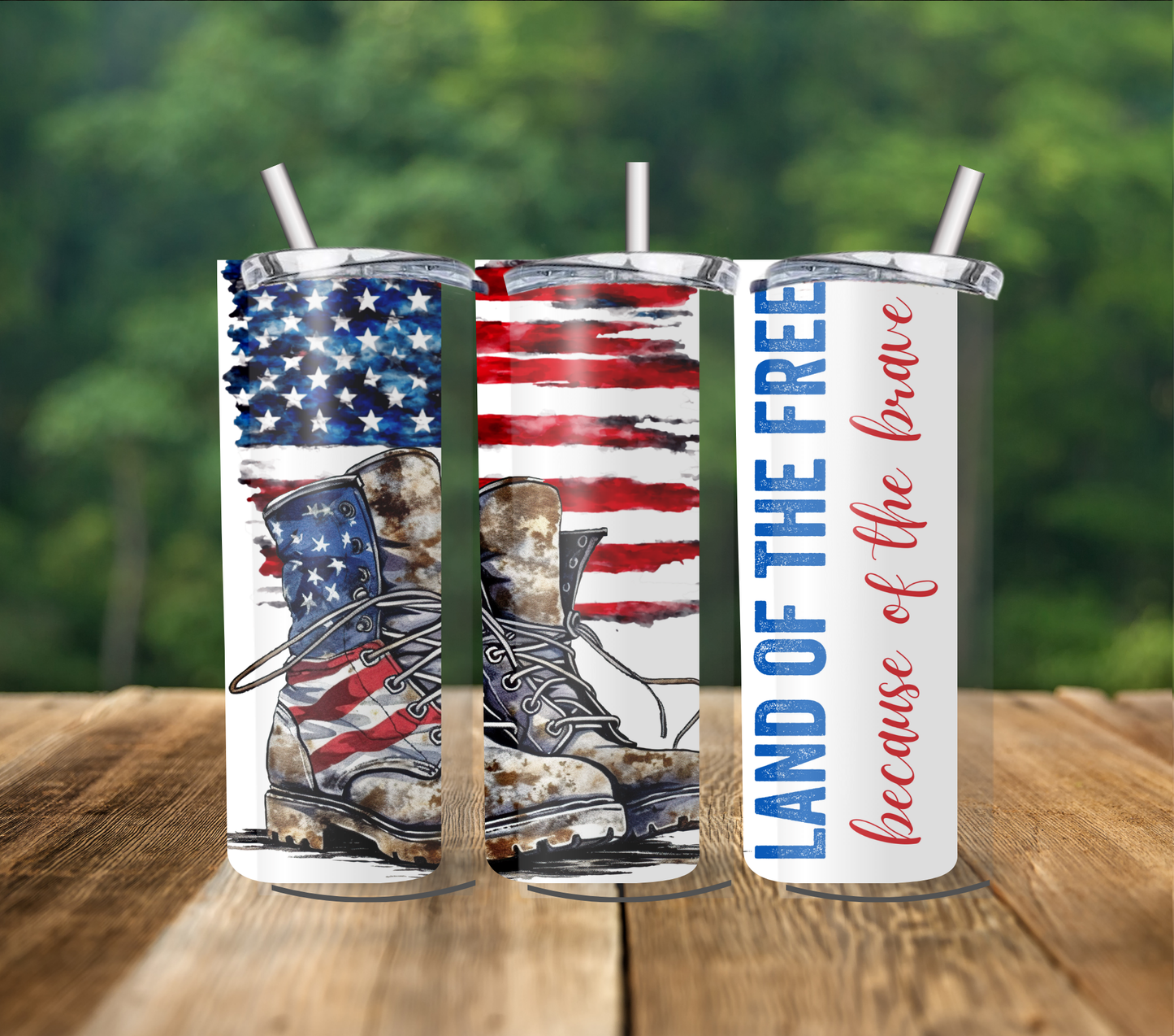 Land of the Free 20 oz. Tumbler