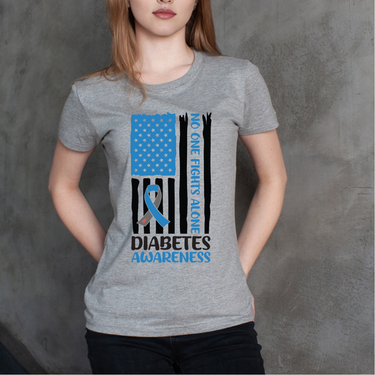 No One Fights Alone Flag