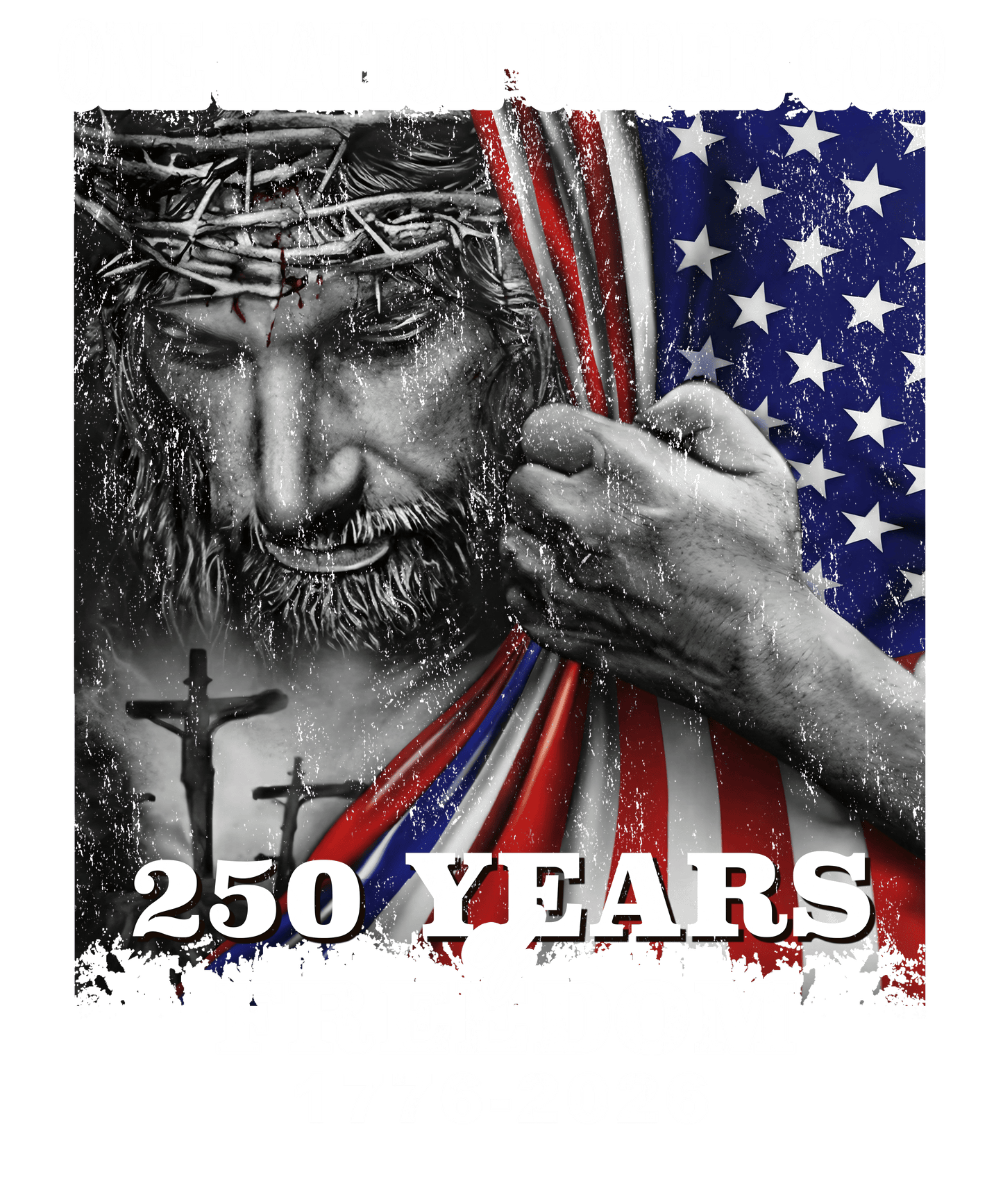 250th - One Nation Under God - Adult