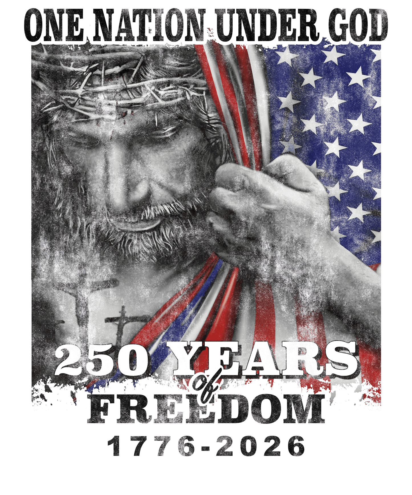 250th - One Nation Under God - Adult
