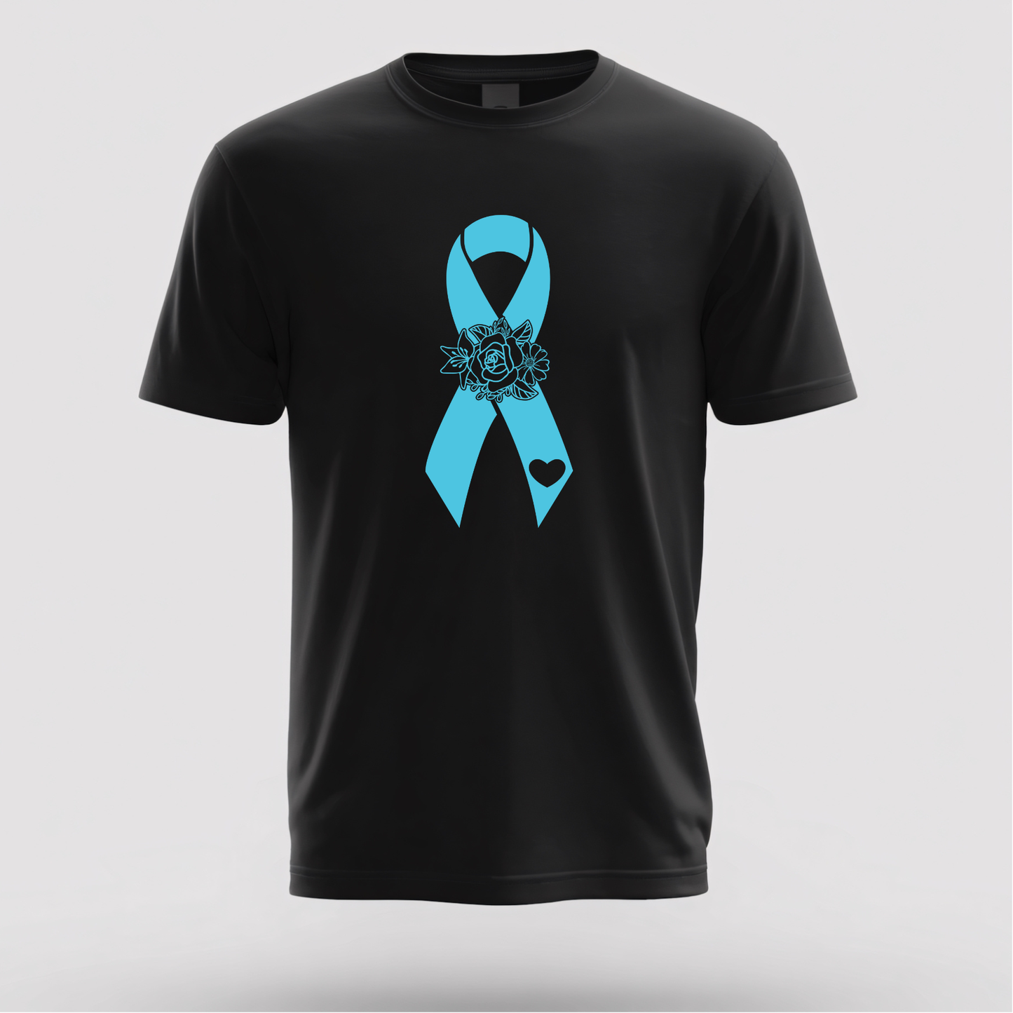 Diabetes Awareness Ribbon with Flower