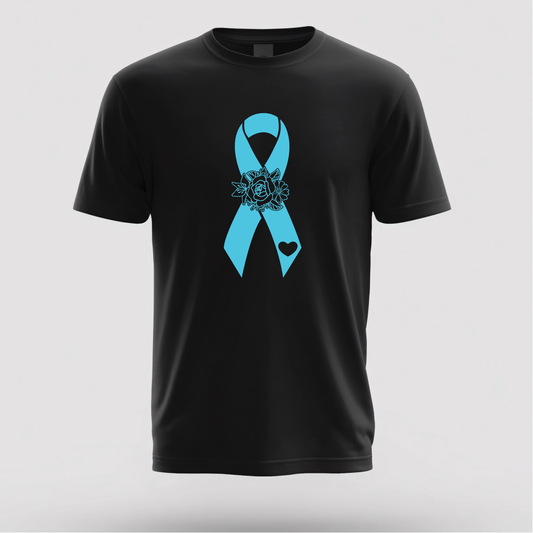 Diabetes Awareness Ribbon with Flower